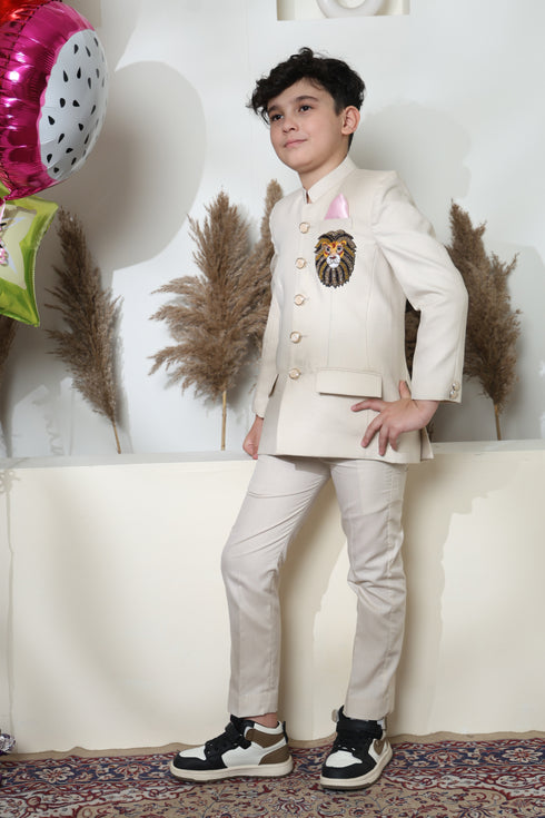 LION CREAM BANDGALA SET